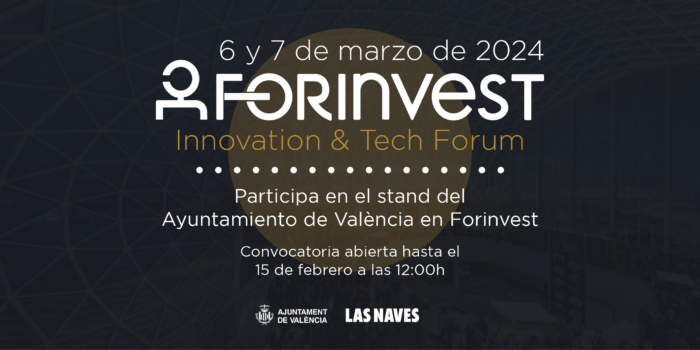 Las 15 startups que participarán en el stand del Ayuntamiento de València en Forinvest 2024