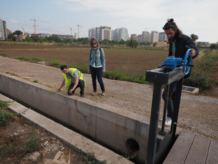 València controla con fibra óptica y sensores el riego de las acequias de la huerta gracias al Proyecto Horta-Tech  