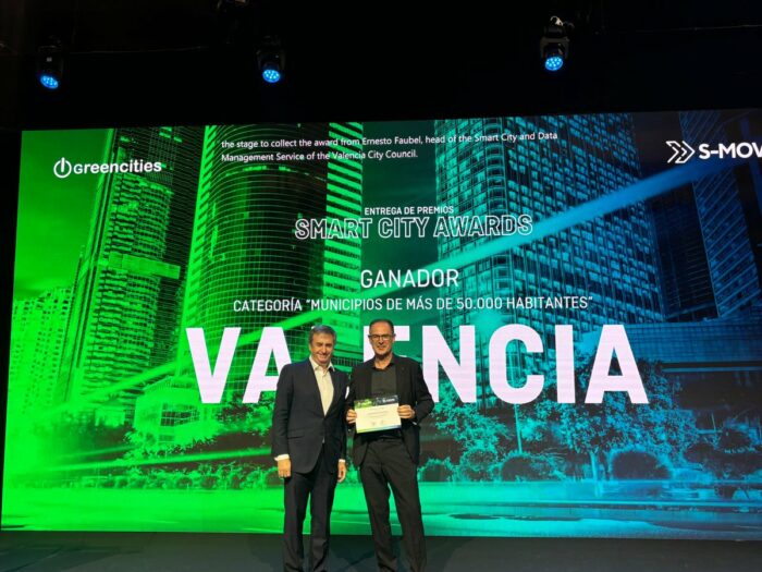 Los Smart City Awards premian a València en el foro Greencities & S-Moving 2024 