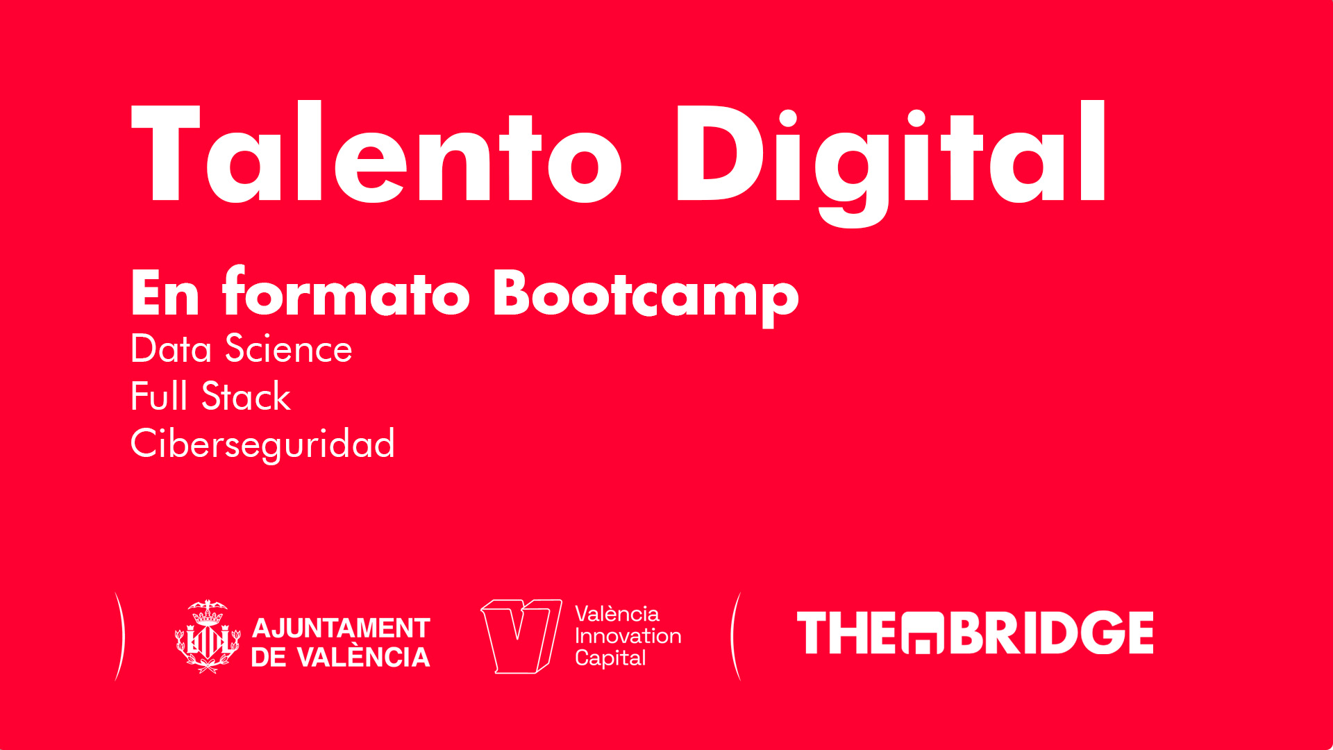 Talento digital. Formación Bootcamp 2