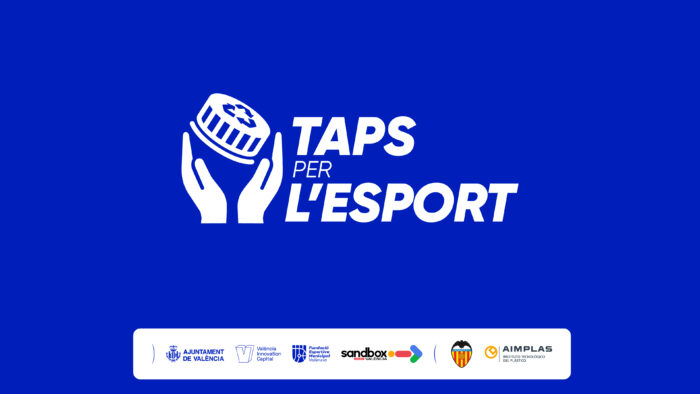 València reforça el projecte pilot “Taps per l'esport” amb la recollida solidària en tres grans cites esportives