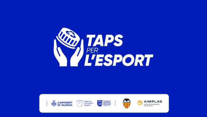 València reforça el projecte pilot “Taps per l'esport” amb la recollida solidària en tres grans cites esportives