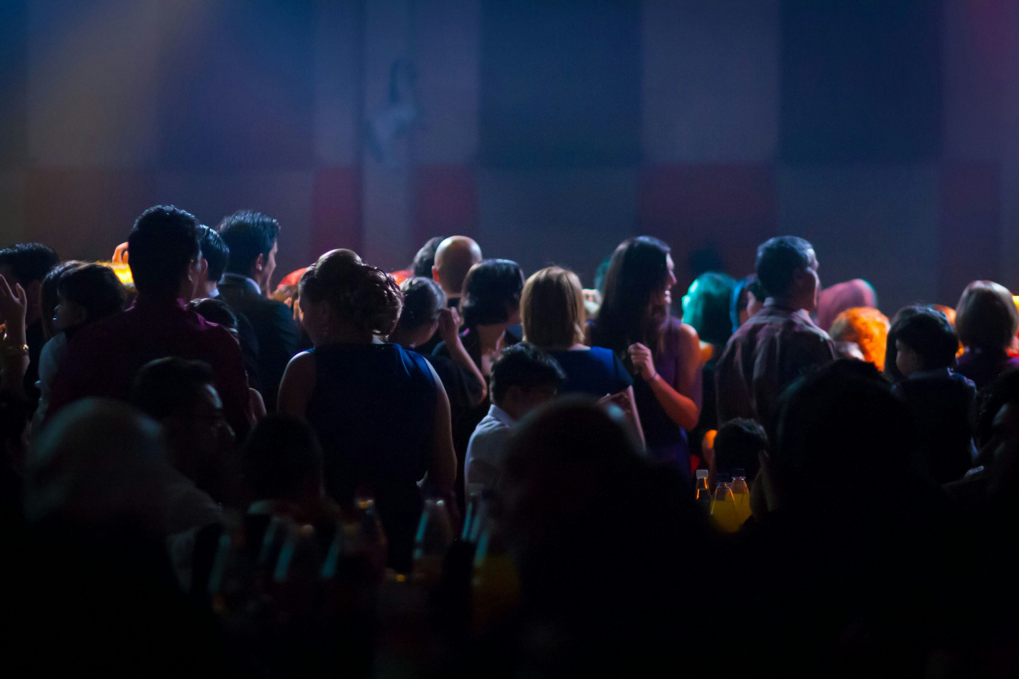 A group of people at an event or gathering